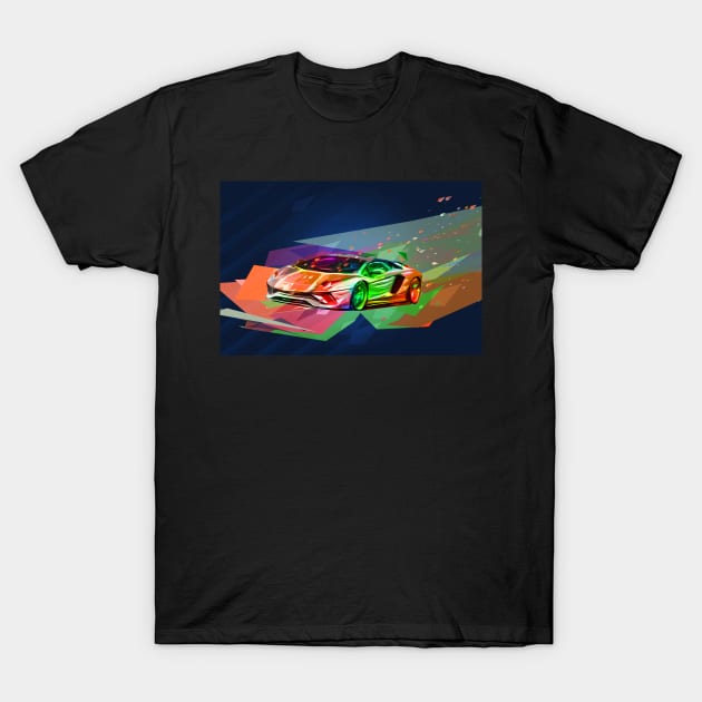 Lamborghini Aventador T-Shirt by 5thmonkey